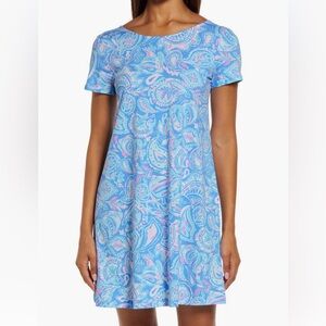 Lilly Pulitzer Kimi Paisley Pima Cotton A-Line Dress